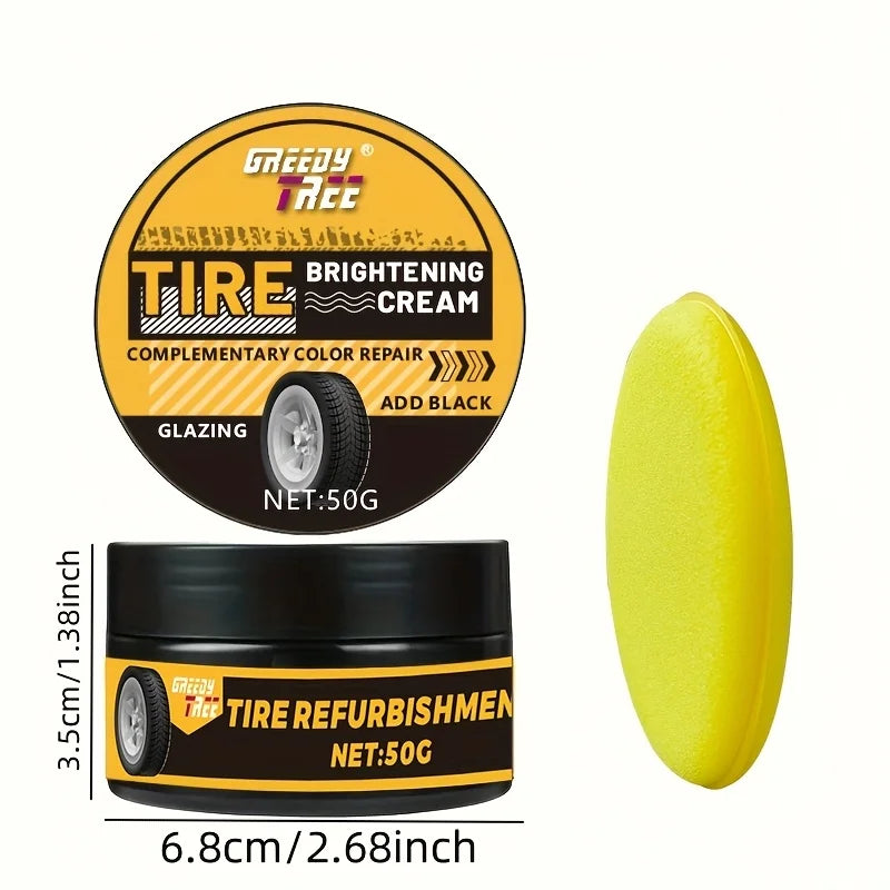 Car Tire Shine Wax – Gloss Enhancer & Durable Protection