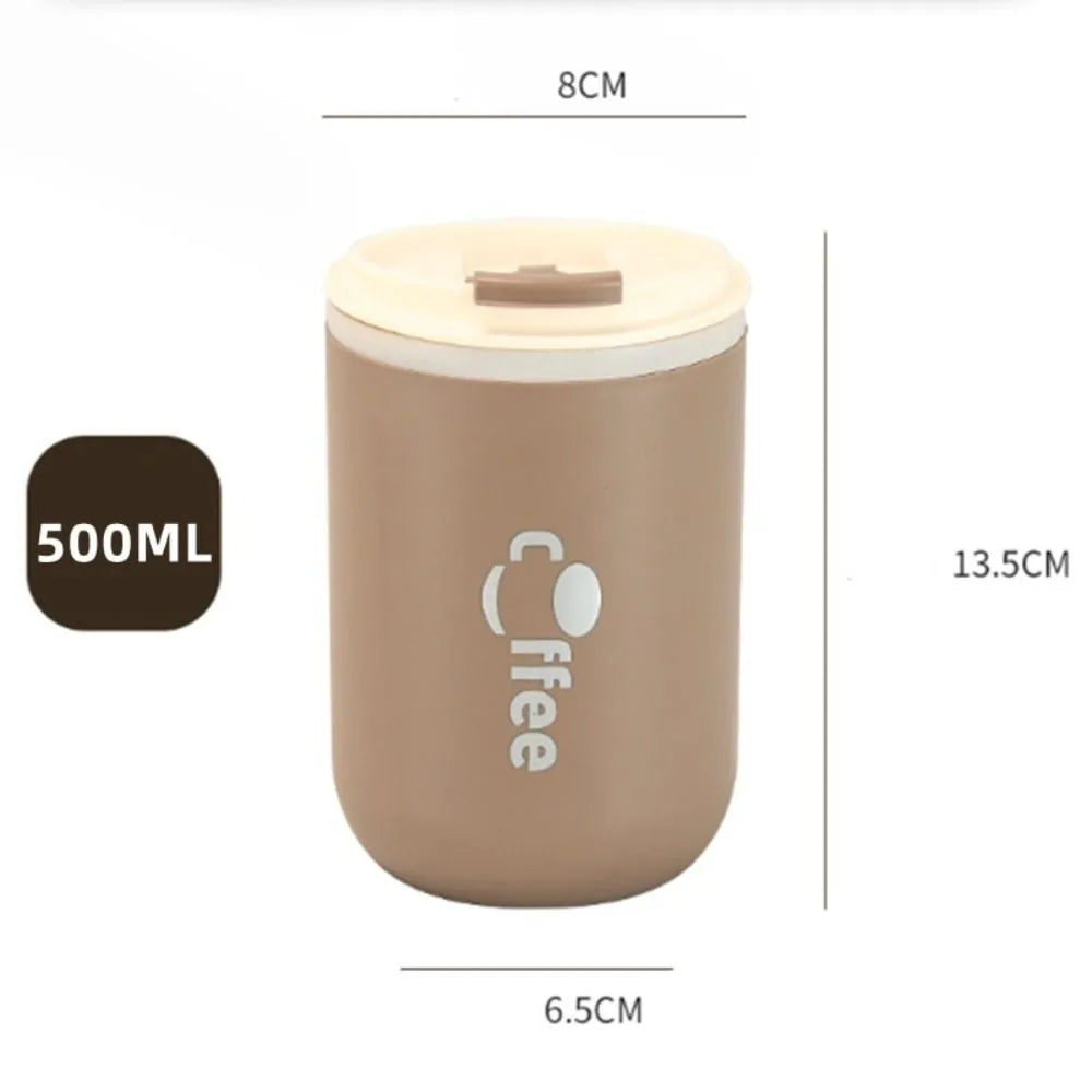 16.9oz Insulated Stainless Steel Travel Mug – Leak-Proof