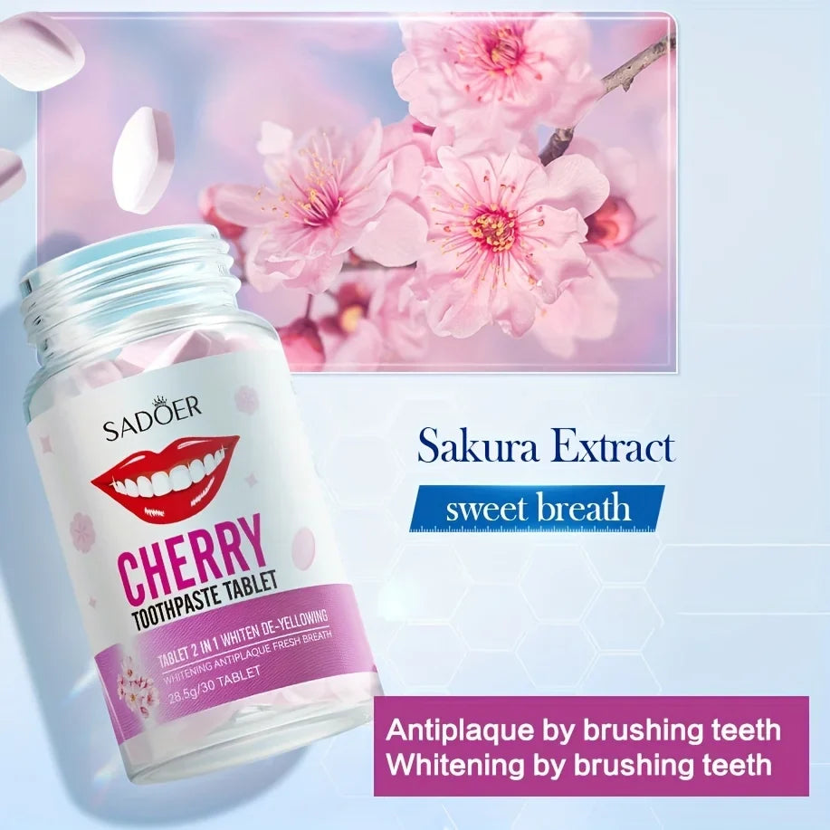 Sakura Chewable Toothpaste Tablets – Fresh Breath | 28.5g
