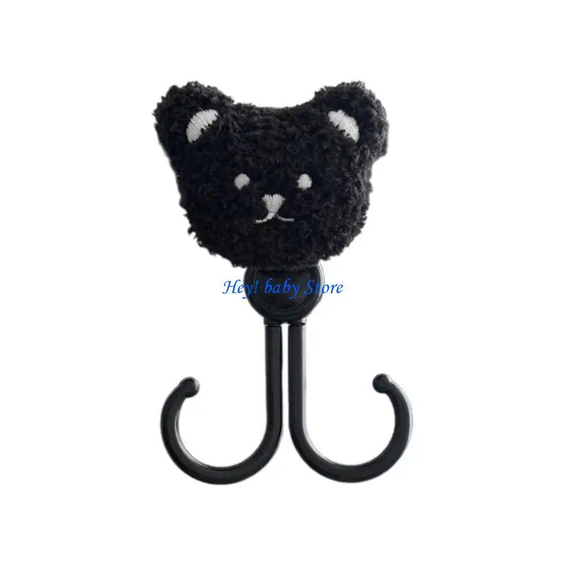 Cartoon Bear Stroller Double Hook Organizer | Pushchair Hanger