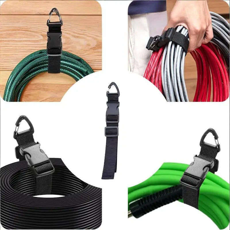 45cm Heavy-Duty Adjustable Storage Straps | 3-Axis Buckle