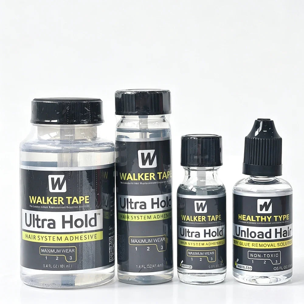 Walker Tape Ultra Hold Hair Adhesive & C22 Remover 4oz