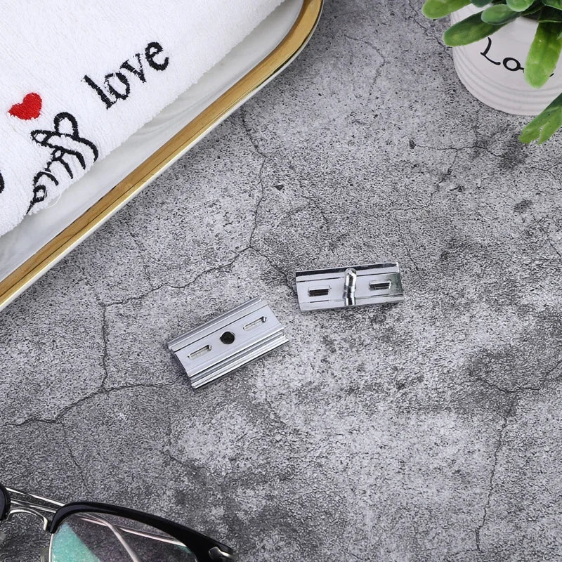 2026 Yaqi Chrome Mercury Men Safety Razor Head Flash Blade Gap Weight