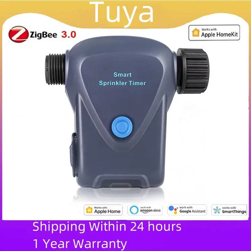 Tuya Zigbee Smart Sprinkler Timer Garden Watering IP66 Waterproof