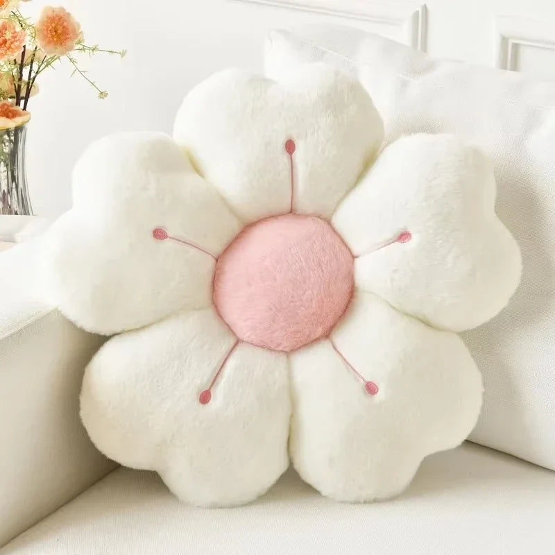 Sunflower Pillow Daisy Seat Cushion Flower Mat Office Plush Toy