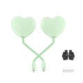 Heart Shaped HD Convex Rearview Mirror for Electric Cars – Pair