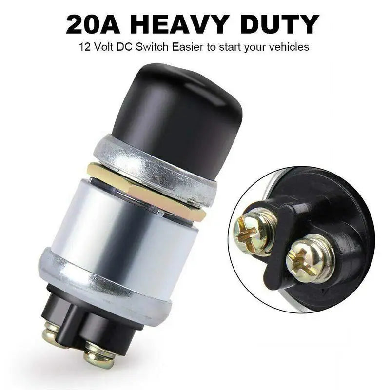 Heavy Duty Push Button Ignition Starter Switch 60A 12V 40A 24V