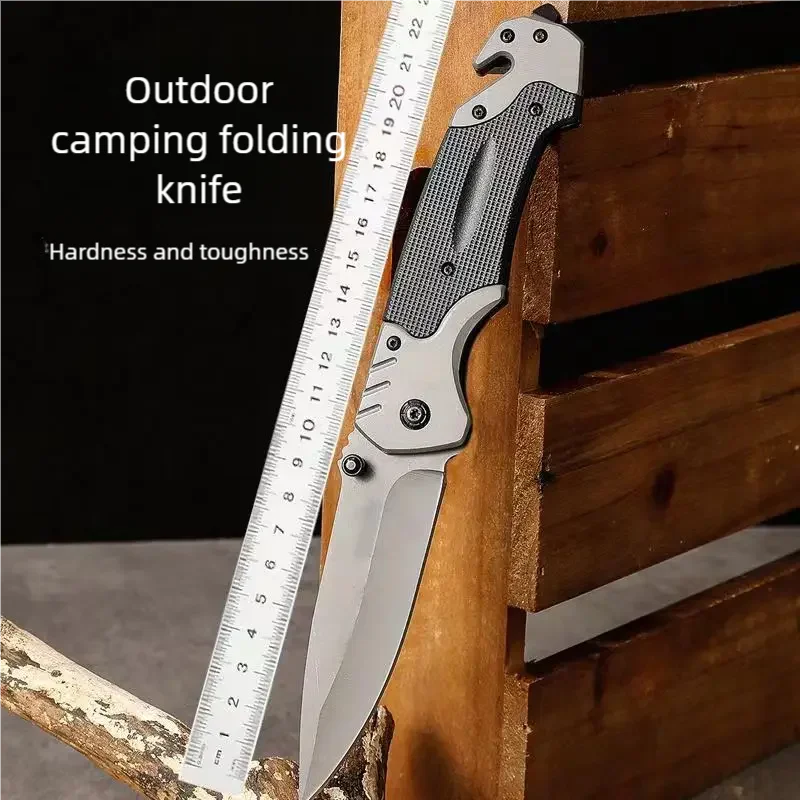 Stainless Steel Folding Pocket Knife – Camping & Outdoor EDC