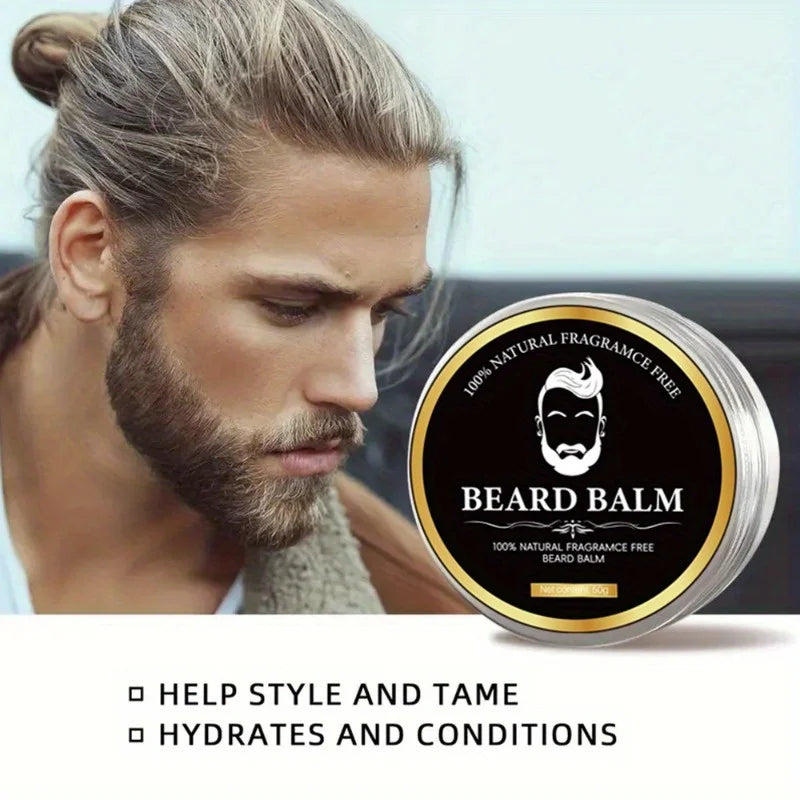 Men's Beard Cream – Plant Squalane & Coconut Oil | 50g