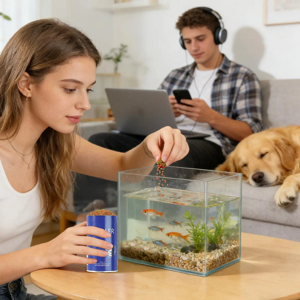 Betta Fish Food Pellets 75g | Freshwater Ornamental Fish Food