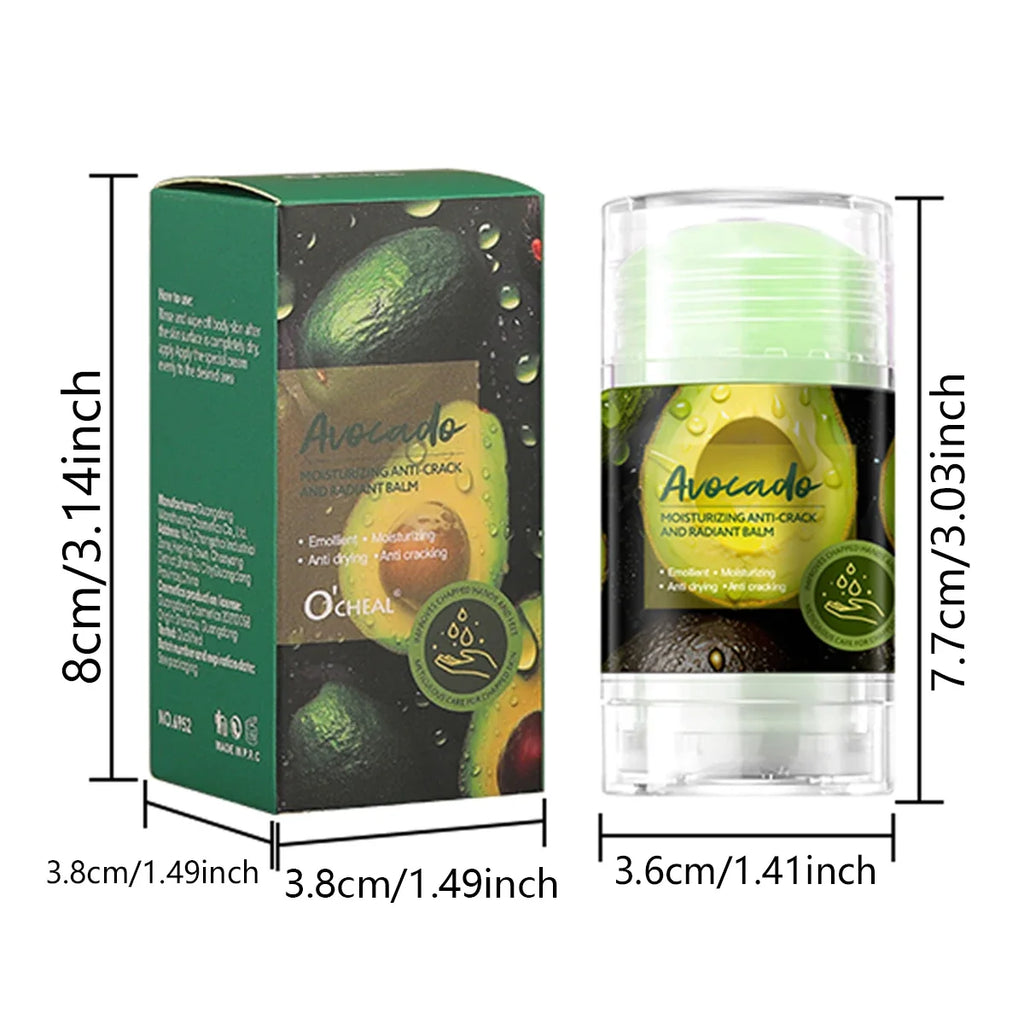 Avocado Crack Cream – Moisturizing Hand & Foot Repair