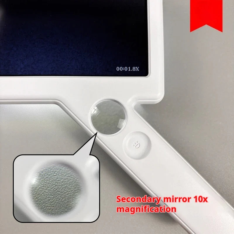 HD Digital Video Magnifier with 10 LED Lights – Reading Aid Tool