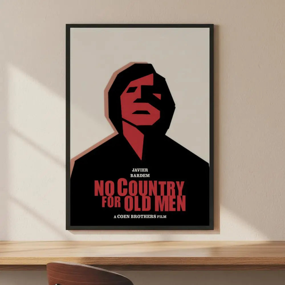 No Country for Old Men Movie Poster – HD Wall Art Sticker
