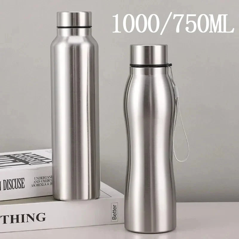 CHANSUNRUN 1000ml Stainless Steel Sport Water Bottle 34oz