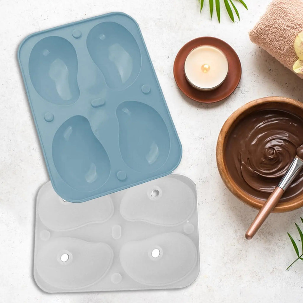 4-Cavity 3D Mango Silicone Mousse Mold – Cake, Jelly & Candy