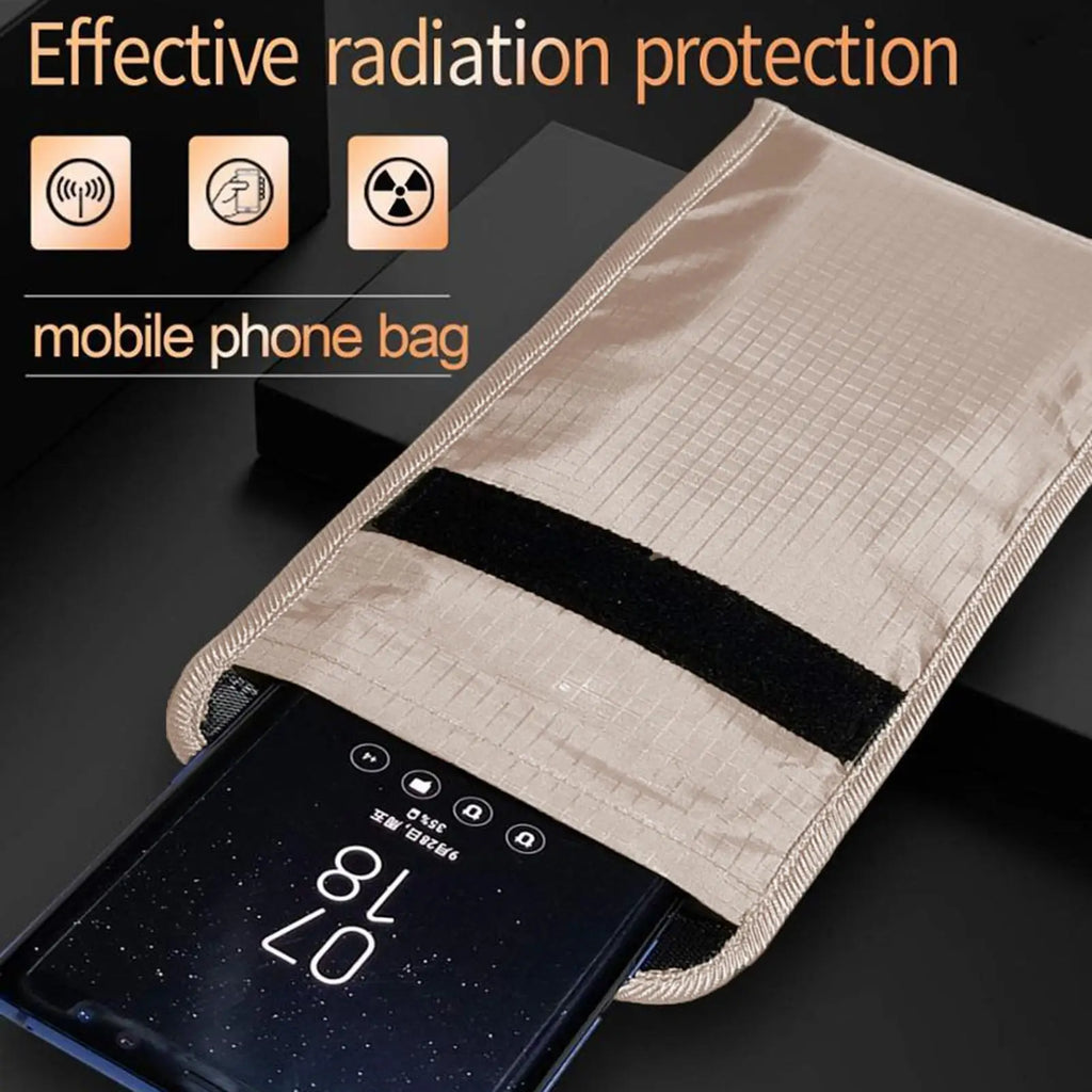 Faraday Bag for Phone – GPS RFID Signal Blocking Pouch