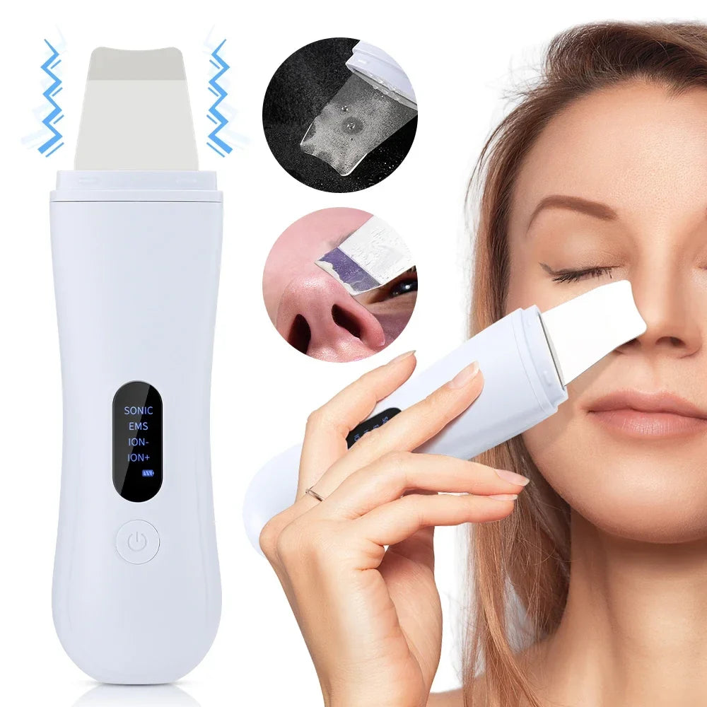 Ultrasonic Skin Scrubber – Blackhead & Deep Pore Cleaner