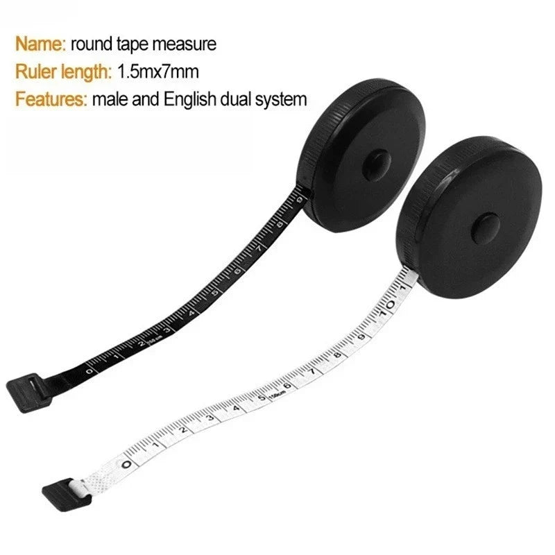 150cm Mini Keychain Tape Measure – Portable Sewing & Tailor Tool