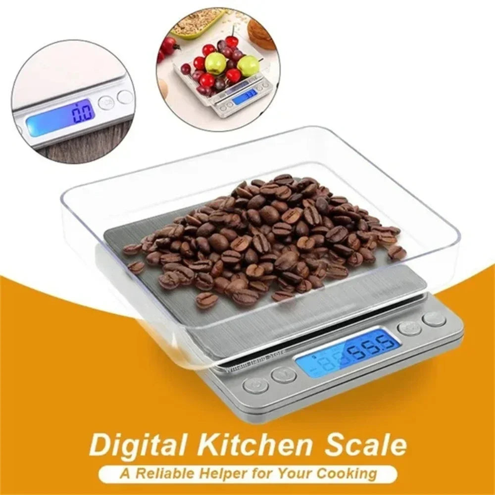 Digital Precision Scale 3000g/0.1g – Kitchen & Jewelry Scale