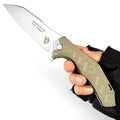 G10 Pocket Folding Knife – Carbon Steel Outdoor Camping Knife