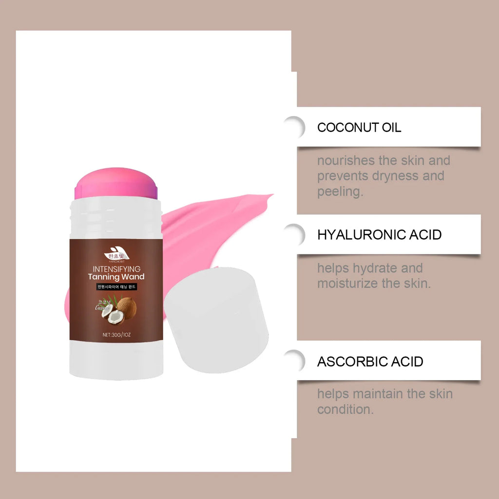 Coconut Self-Tanning Stick – Streak-Free Bronze Glow | 30g