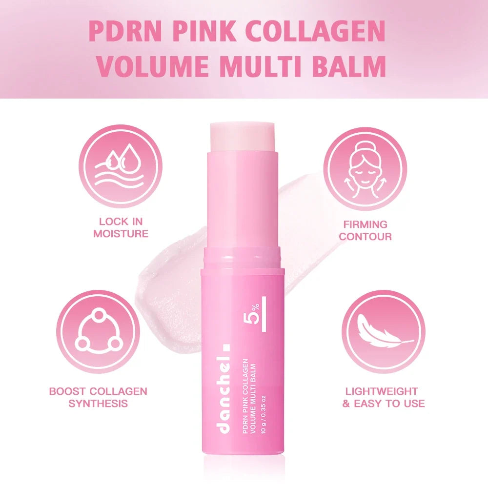 PDRN Pink Collagen Multi Balm Stick – Hydrate & Brighten