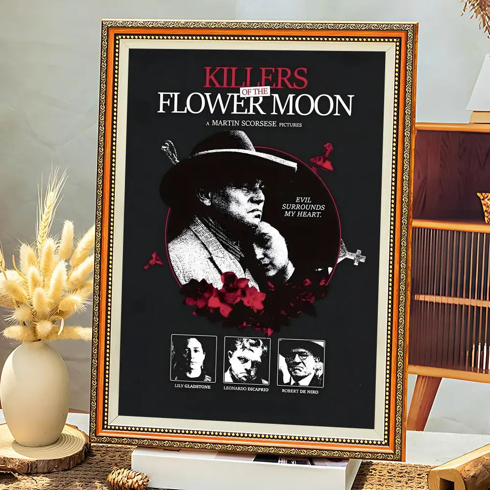 Killers of the Flower Moon Poster – HD Waterproof Self-Adhesive