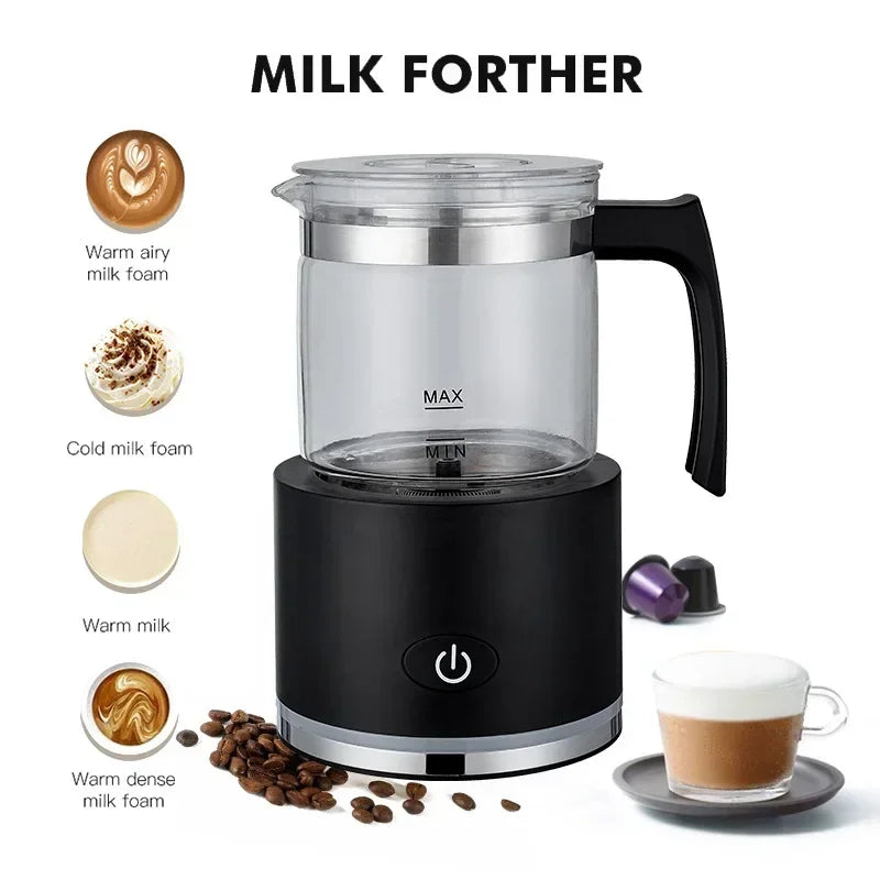 Electric Automatic Milk Frother & Heater – Latte Cappuccino