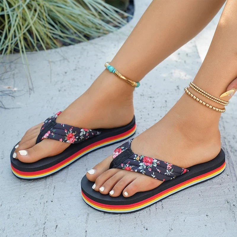 Women's EVA Flip Flops – Lightweight Anti-Slip Beach Sandals