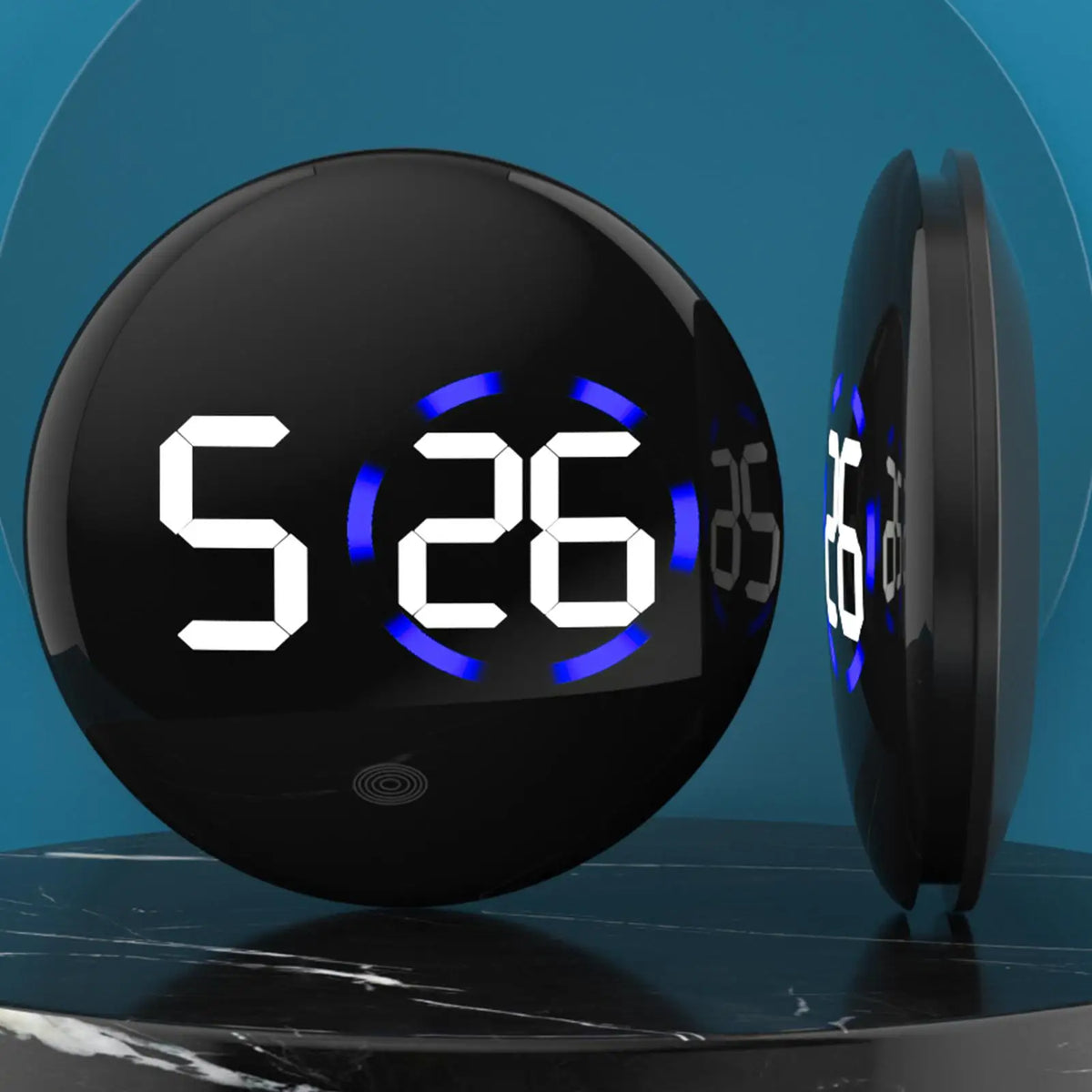 Mini LED Digital Car Clock | Dashboard, Fridge, RV & Travel