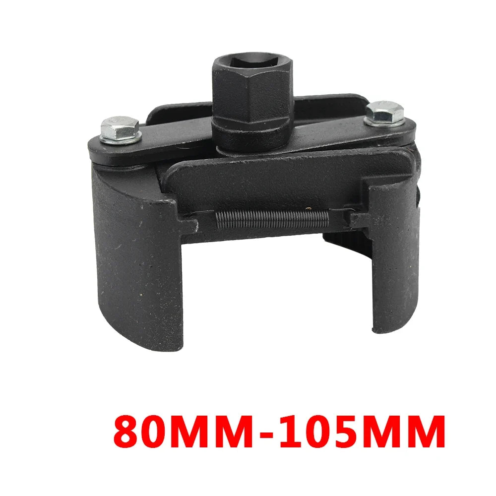 Adjustable 2-Jaw Oil Filter Wrench 60–105mm | 1/2" Drive