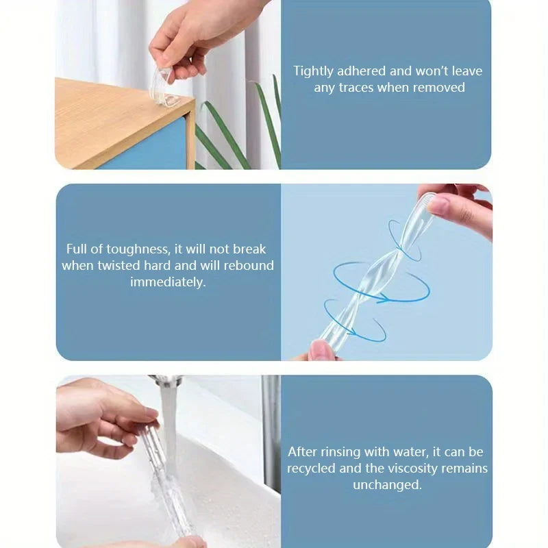 Silicone Self-Adhesive Anti-Collision Door Stopper Pads