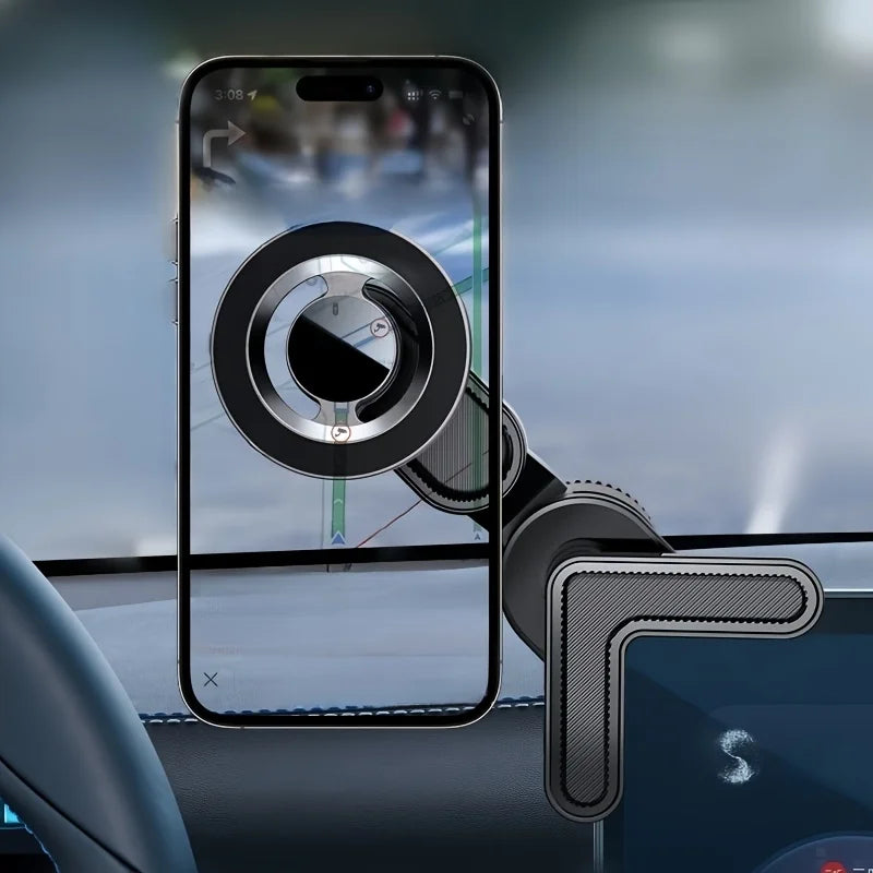 360° Magnetic Car Phone Mount – Universal MagSafe Holder