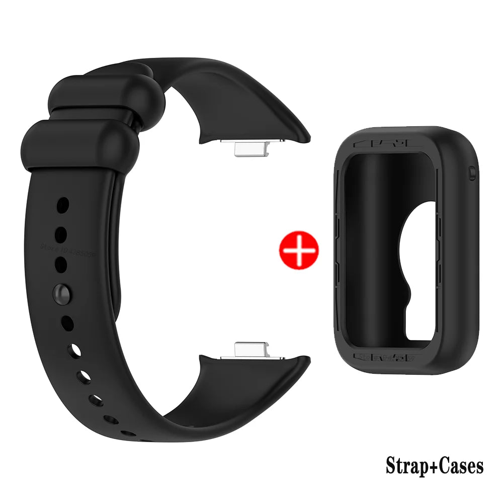 Silicone Strap & Case for Xiaomi Mi Band 8 Pro – Sports Band