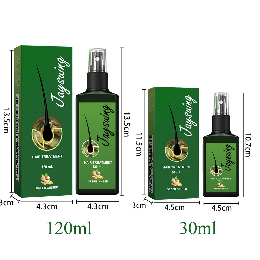 Ginger Hair Growth Serum Spray – Anti Hair Loss Scalp Treatment