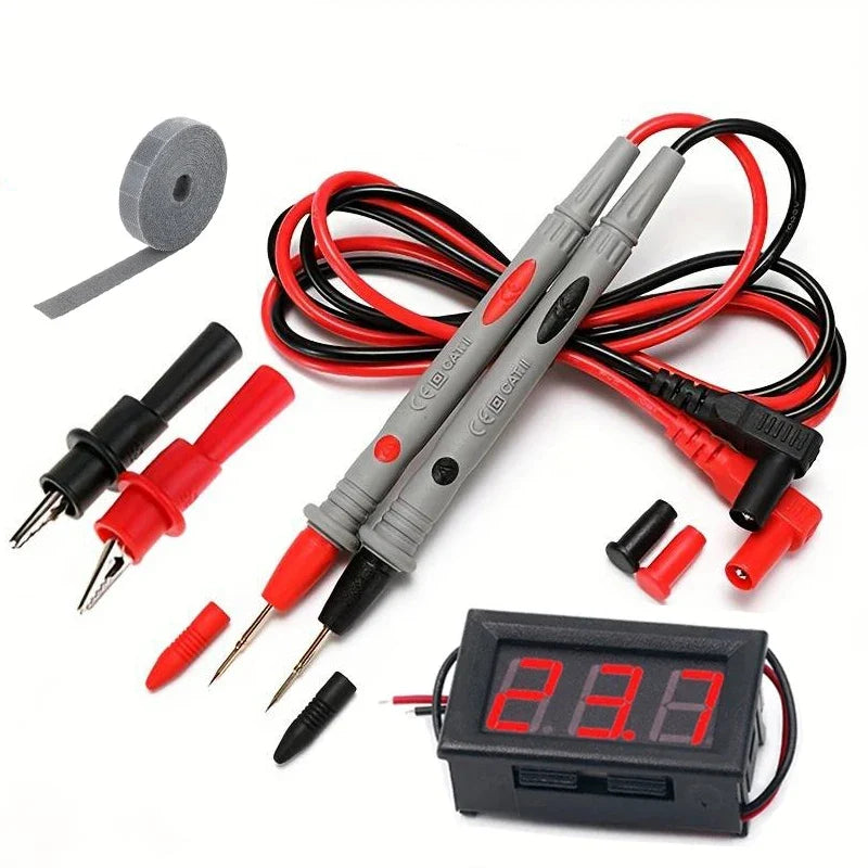 Universal Digital Multimeter Test Leads 1000V 20A Waterproof Voltage