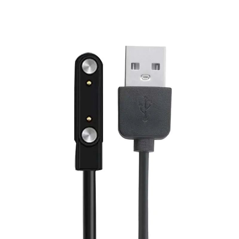 Smartwatch USB Charging Cable – 2-Pin & 4-Pin Dock Charger