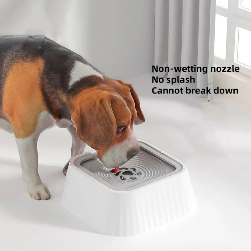 Spill-Proof Pet Water Bowl | Non-Slip Floating Bowl for Dogs & Cats
