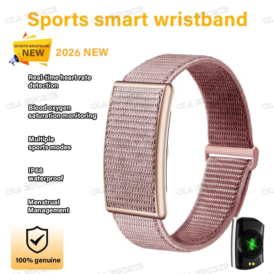 No-Screen Smart Fitness Band | Heart Rate, SpO2 & Sleep Tracker