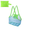 Large Mesh Beach Bag – Sand-Away Foldable Kids Toy Tote
