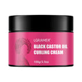 LGRAMÉR Black Castor Oil Curl Defining Anti-Frizz Cream 100g