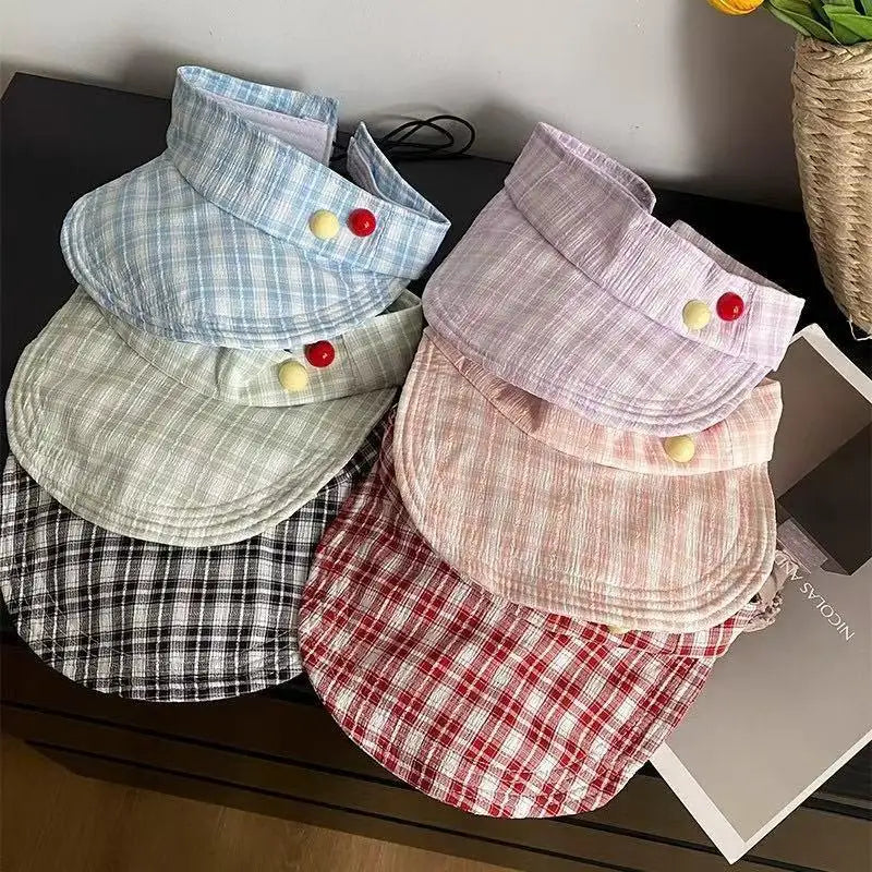 Women's Adjustable UV Sun Visor Hat – Knit Cap 6 Colors