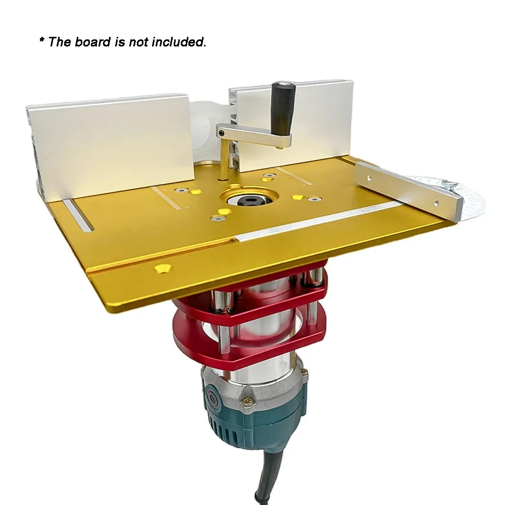 Aluminum Router Lift Table 51mm | 64-66mm Motor Woodworking