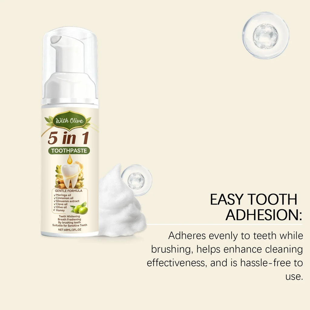 Olive Teeth Clean Toothpaste – Whitening & Fresh Breath 60ml