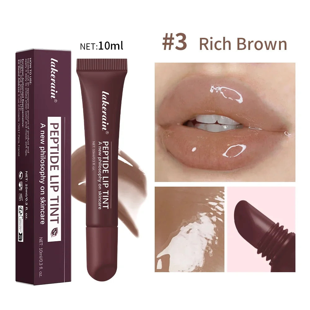 Lakerain 10ml Jelly Lip Oil Gloss | Mirror Shine & Tinted Color