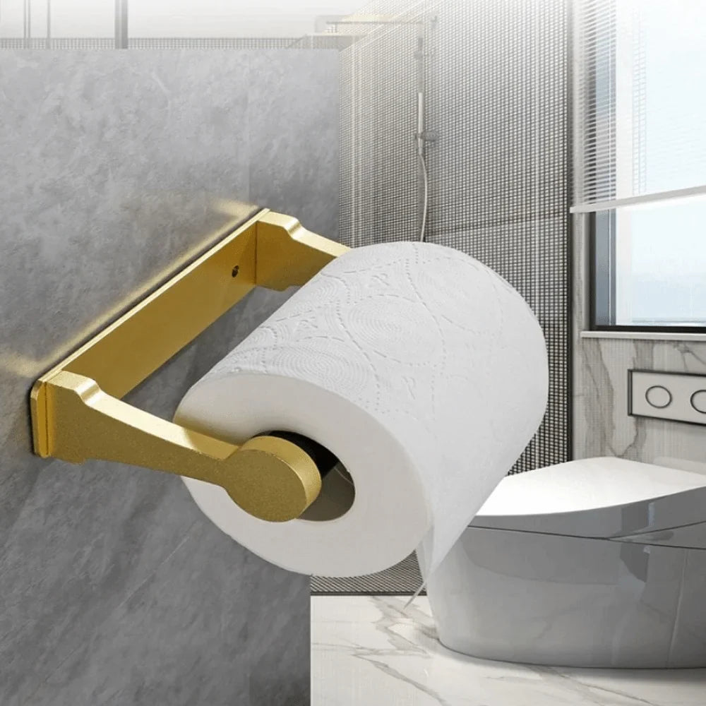 Heavy Duty Space Aluminum Paper Towel Holder | Wall & Cabinet