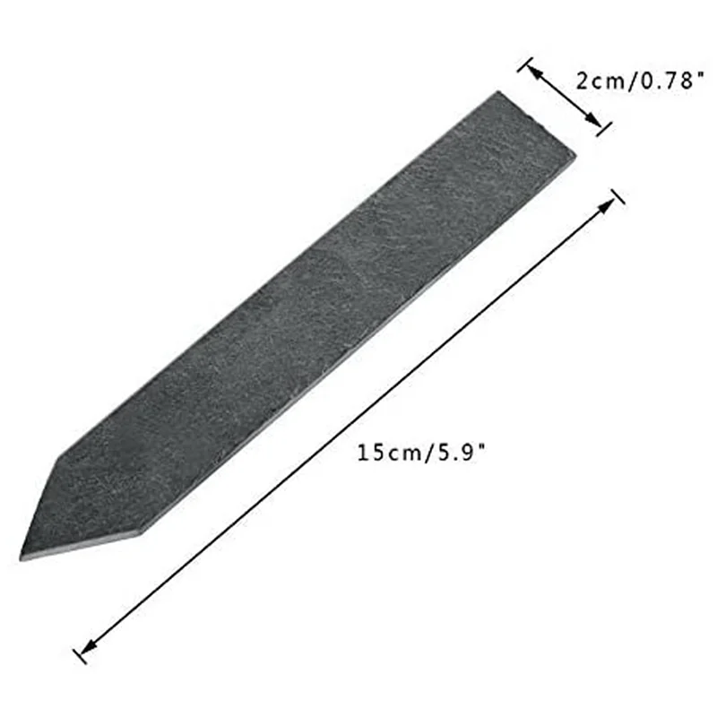 Natural Slate Plant Markers Garden Labels – Set of 30 | 15x2cm