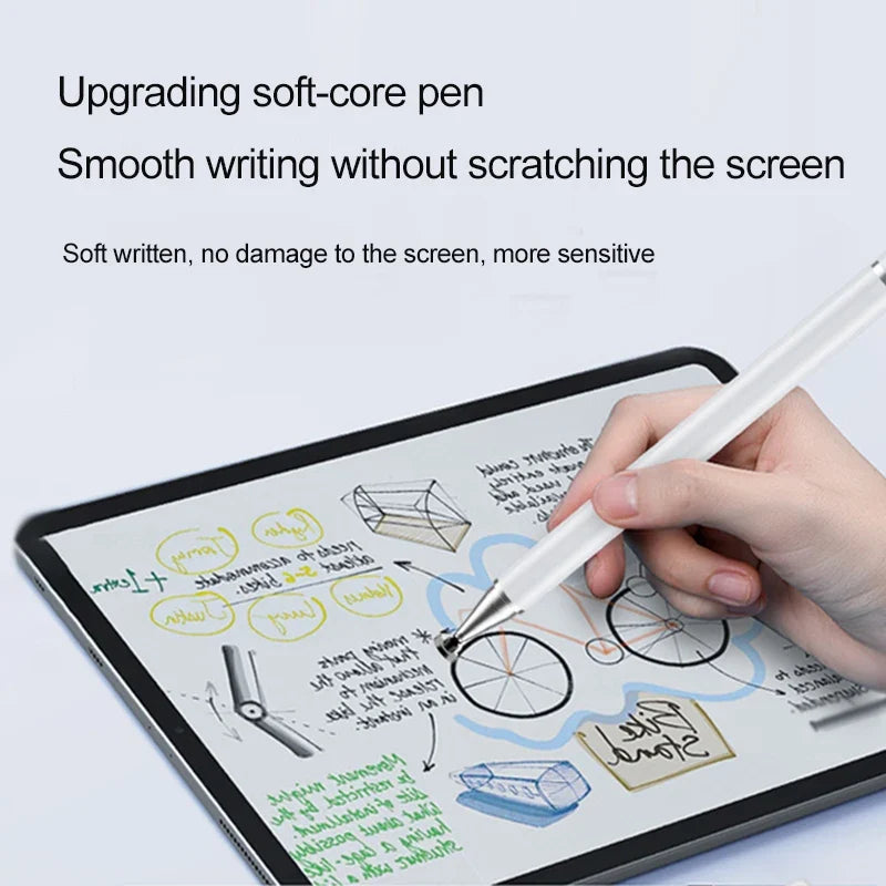 3-in-1 Capacitive Stylus Touch Screen Pen Tablet Cell Phone Universal