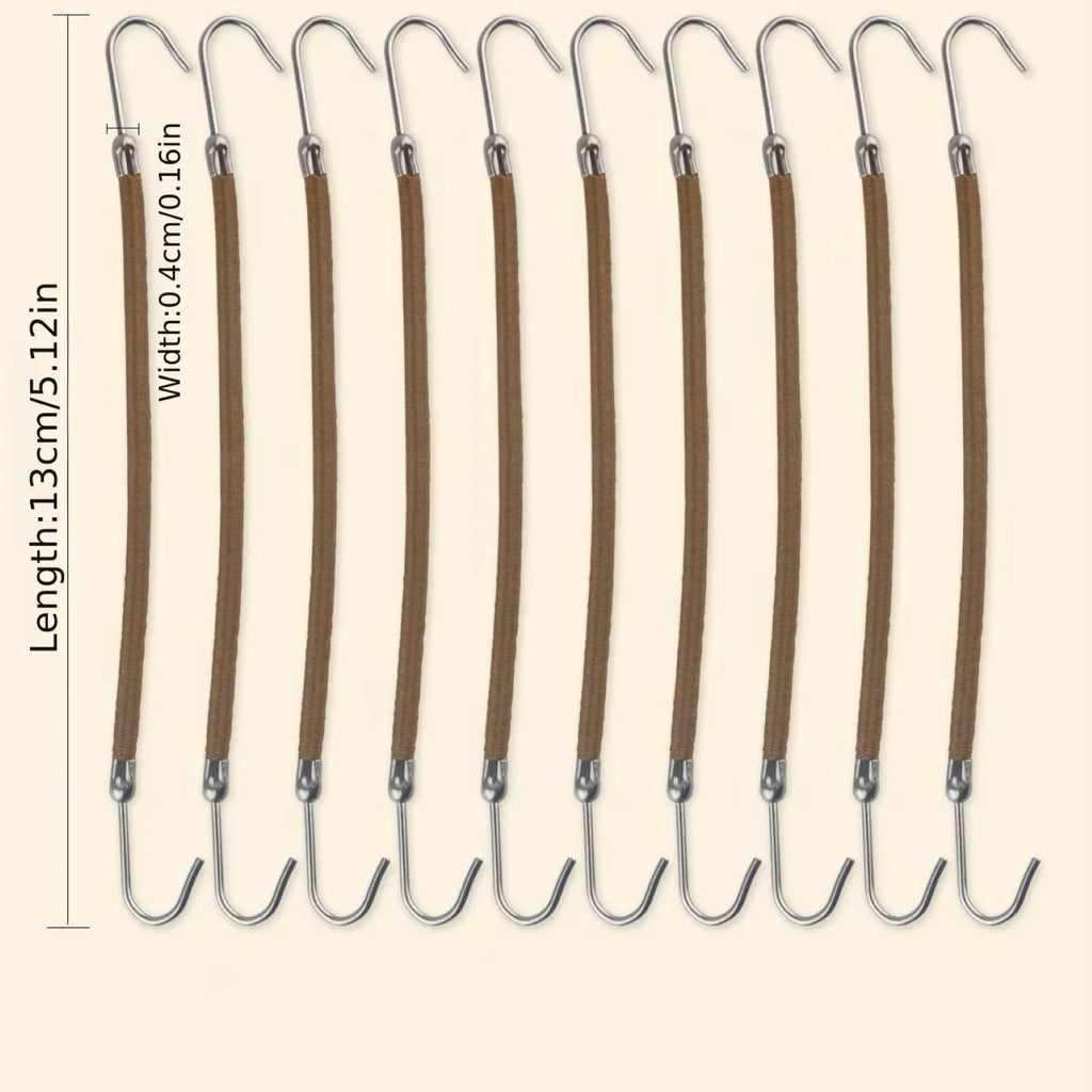 Women's Elastic Hook Ponytail Hair Ties & Bungee Bands