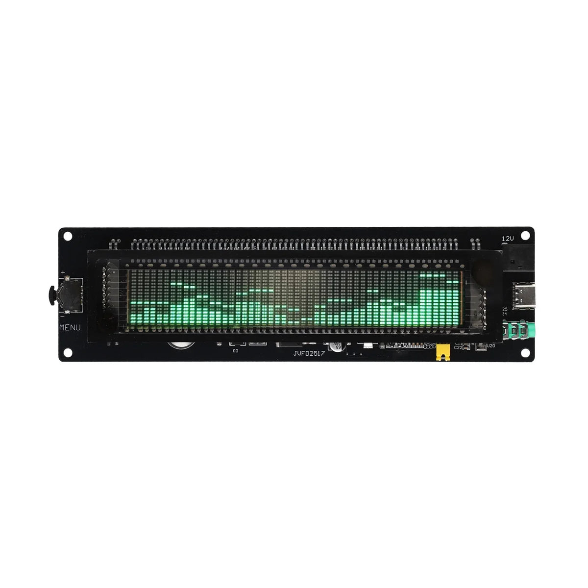 AK2515 VFD Audio Spectrum Analyzer Board – 3.5mm AUX/MIC